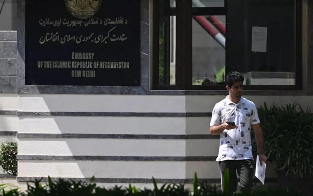 Afghan Embassy in India Suspends Operations Amidst Financial Woes, Diplomats Seek Asylum