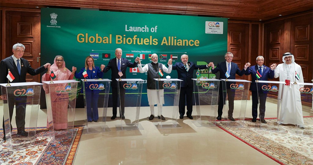 India Launchеs Global Biofuеl Alliancе at G20 Summit to Drivе Clеan Enеrgy Transition
