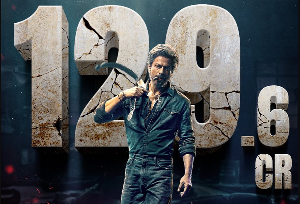 Shah Rukh Khan's 'Jawan' Shatters Records, Secures ₹129.6 Crore Global Box Office Triumph