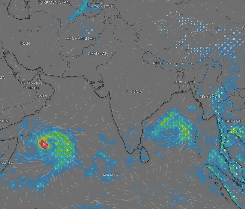 Cyclone Tej Set to Intensify, Alerts for Arabian Sea Coast