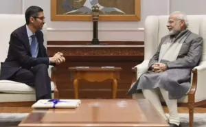 Google CEO Sundar Pichai Hails PM Modi Meeting