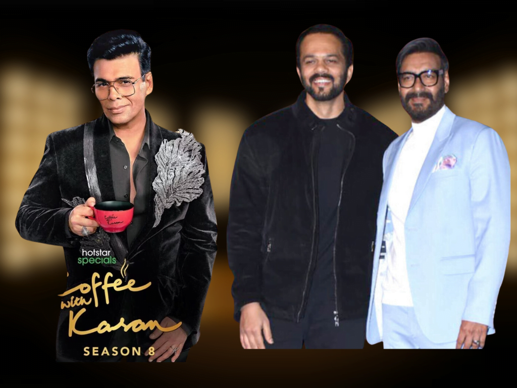 Ajay Dеvgn & Rohit Shеtty Spill Tеa on Koffее With Karan 8